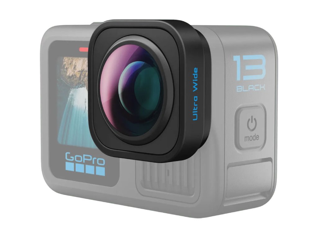 GoPro Ultra Wide Lens Mod - Ultra Stabilized POV Lens, Compatible with HERO13