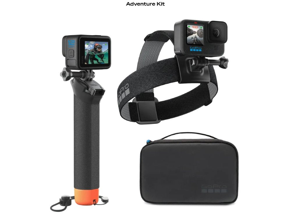 GoPro Adventure Kit 3.0 - The Handler, Head Strap 2.0 + Compact Case