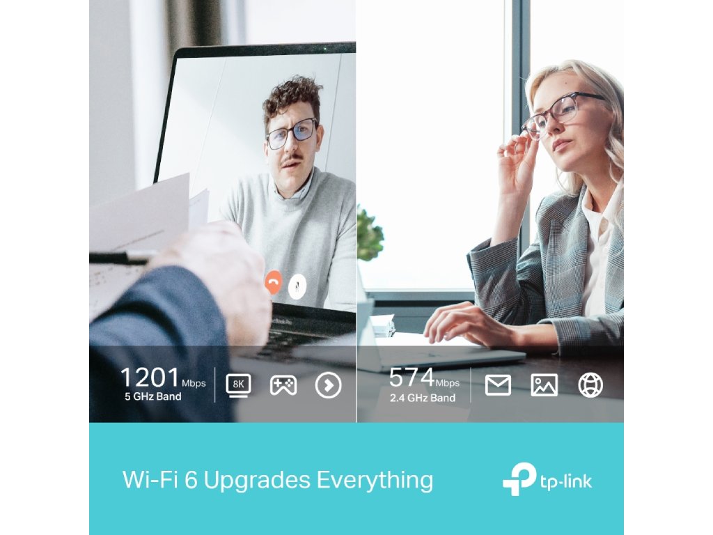 TP-LINK ARCHER TX20U AX1800 Dual Antennas High Gain Wireless USB Adapter WiFi 6