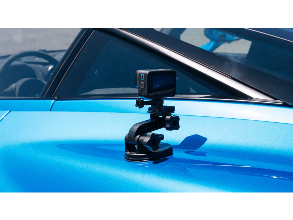 GoPro Suction Cup Mount - Attach your GoPro to cars, boats, motorcycles and more