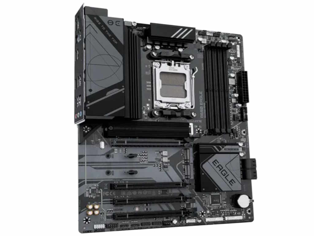 GIGABYTE AMD Ryzen MB B650 EAGLE, 4*DDR5 7600MT - s, 1*PCIe 5.0 - 2*M.2,HDMI - DP, AM5, GbE LAN
