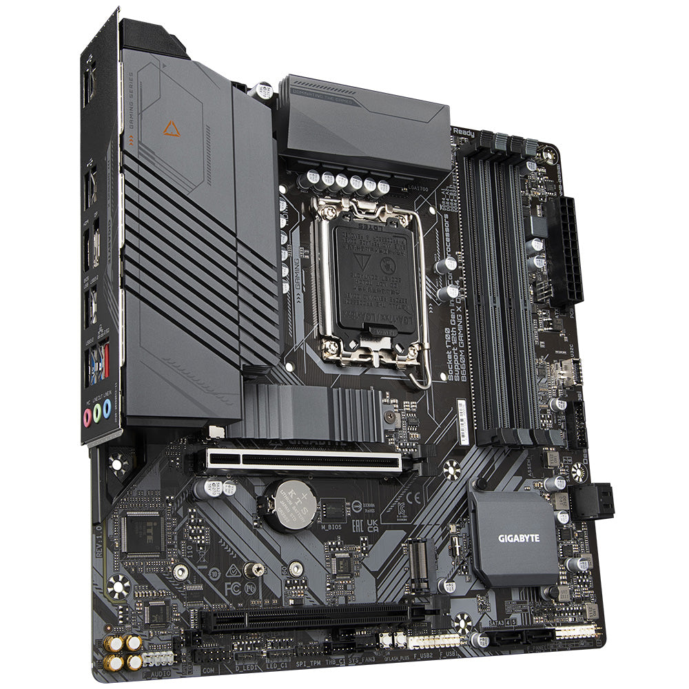 GIGABYTE INTEL MB B660M GAMING X D4,4*DDR4 4400MHz, 2*NVMe PCIe 4.0,HDMI - DP, 2.5GbE LAN, LGA 1700