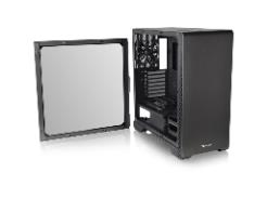 THERMALTAKE S300 Tempered Glass Mid-Tower Chassis, 120mm Standard Fan*1, USB 2.0*2 - USB 3.0