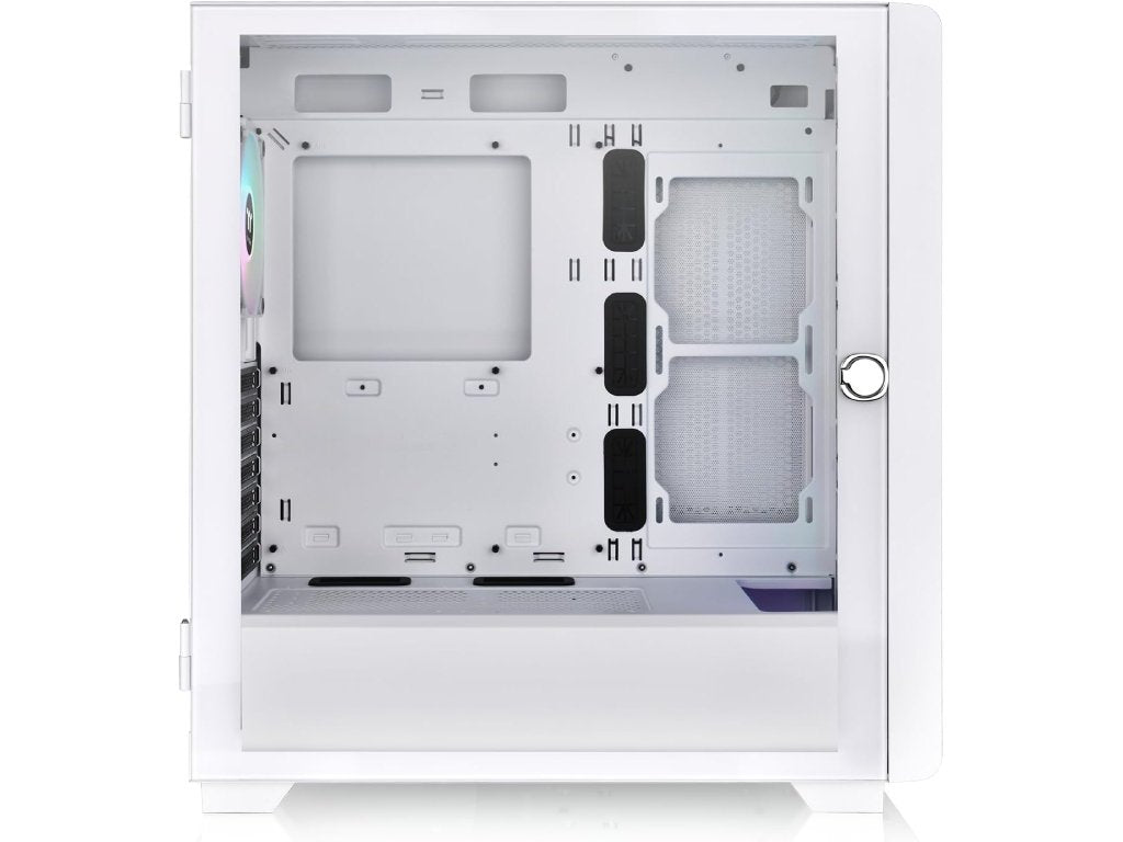 THERMALTAKE S250 TG Snow ARGB Mid Tower Chassis, Mesh, 4x CT120 120mm ARGB Fans, USB 3.0 x 2