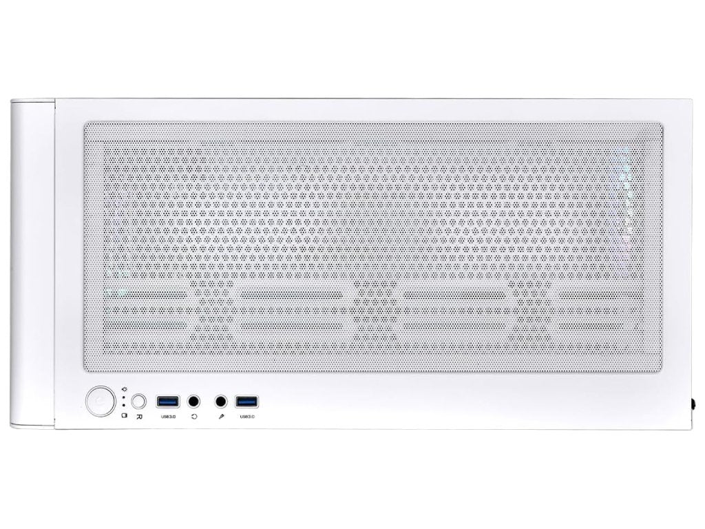 THERMALTAKE S250 TG Snow ARGB Mid Tower Chassis, Mesh, 4x CT120 120mm ARGB Fans, USB 3.0 x 2