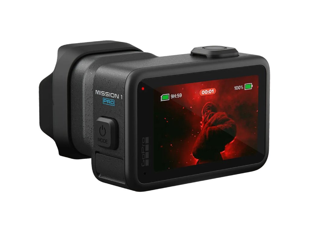 GoPro Mission 1 Pro, 8K60 & 4K240, Open Gate, (4:3) Capture, 50MP 1" Sensor & GP3 Processor