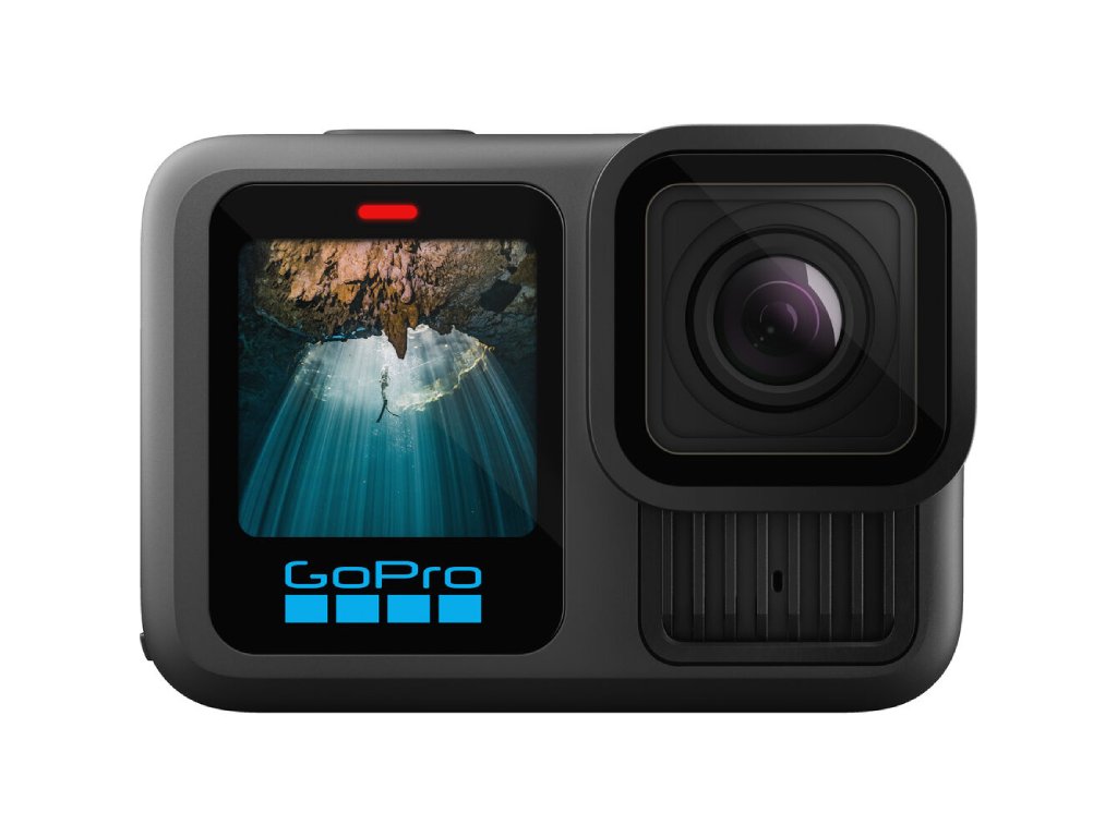 GoPro HERO13 Black, 5.3K60 - 4K120, 27MP Photo, HyperSmooth 6.0, Dual LCD, 8x slo-mo, Waterproof 10m