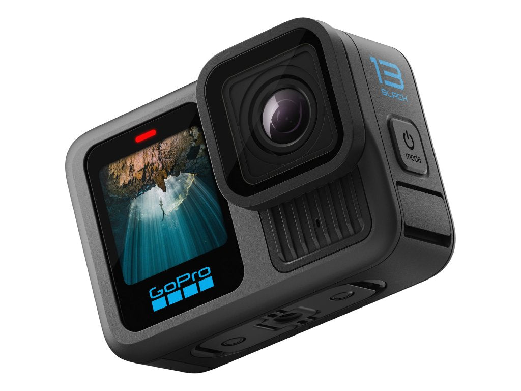 GoPro HERO13 Black, 5.3K60 - 4K120, 27MP Photo, HyperSmooth 6.0, Dual LCD, 8x slo-mo, Waterproof 10m