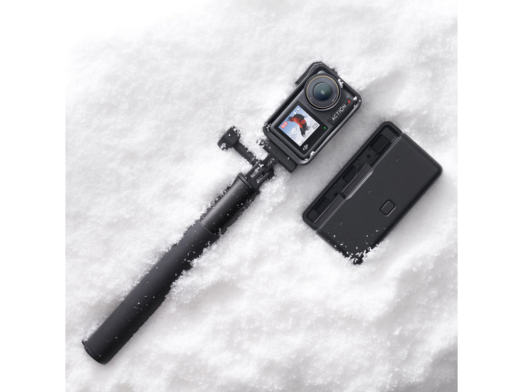 DJI Osmo Action 4 Adventure Combo - 3 Batteries, 1.5m Extension rode, Multifunctional Battery Case