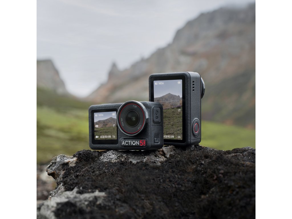 DJI Osmo Action 5 Pro Standard Combo, 4K - 60fps, 40 MP, f - 2.8 , Dual OLED TS, 47GB Built-in Storage