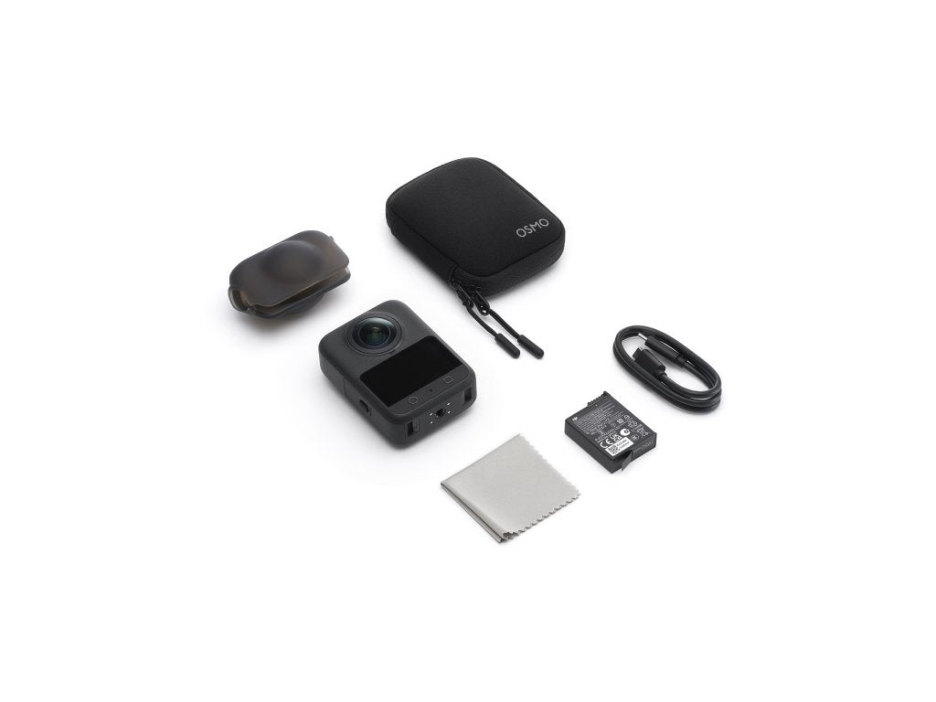 DJI Osmo 360 Standard Combo - 1" 360 Imaging, 8K - 30fps, 120MP 360 Photo, 105GB Built-in Storage