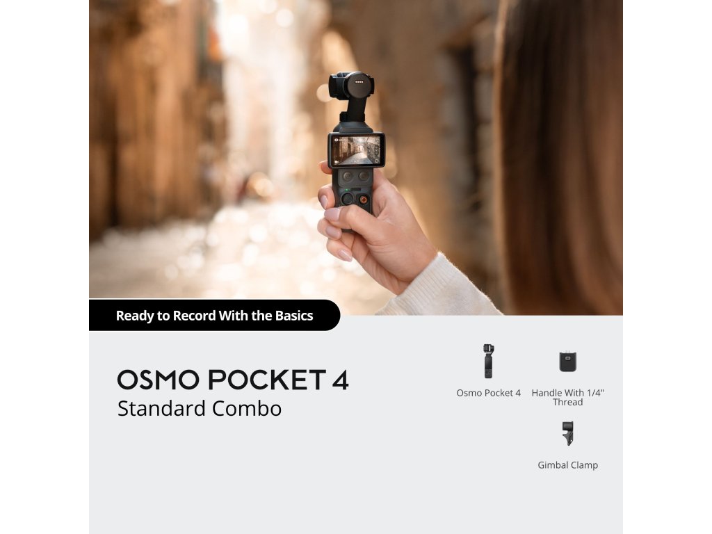 DJI Osmo Pocket 4 Standard Combo