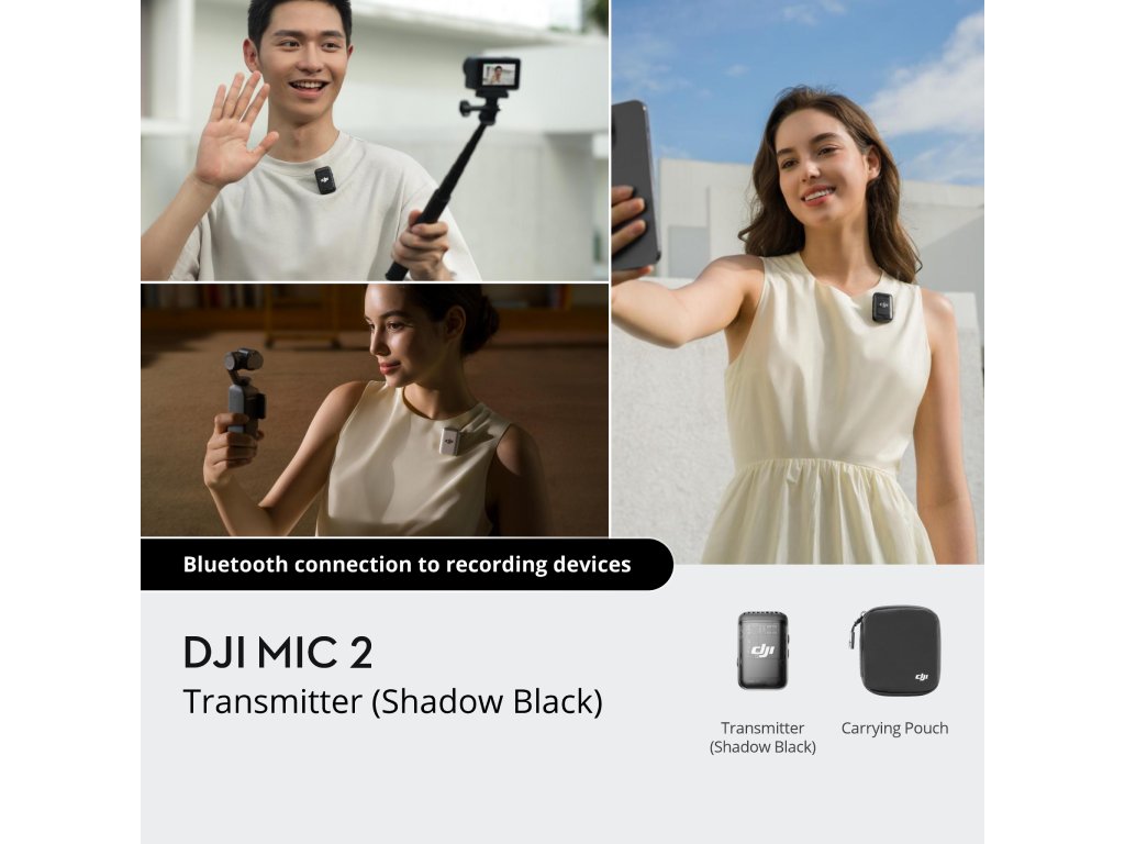 DJI Mic 2 Transmitter (Shadow Black)