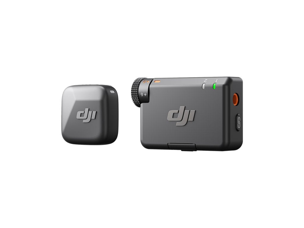 DJI Mic Mini (1 TX + 1 RX) - Ultralight Wireless Microphone System, Advanced Noise Cancelling