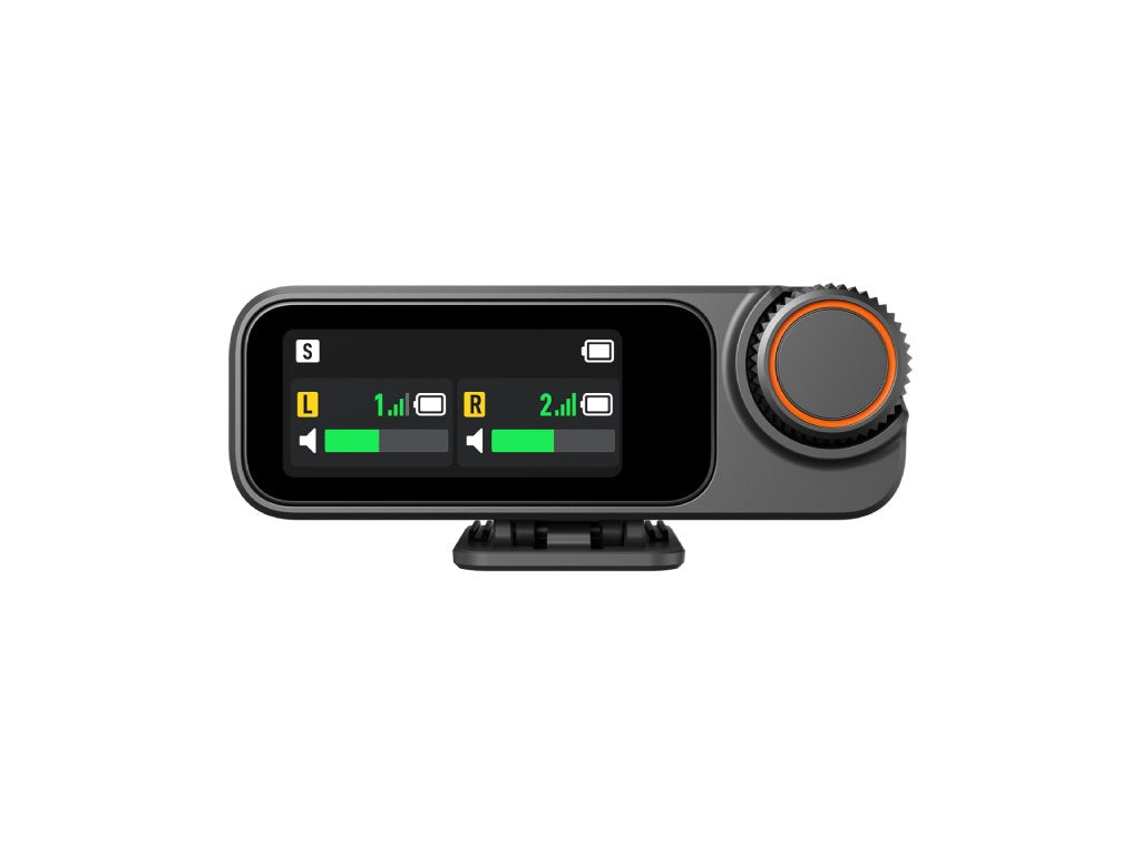DJI Mic 3 Receiver, 4TX + 8RX Capability, Four-Channel Output