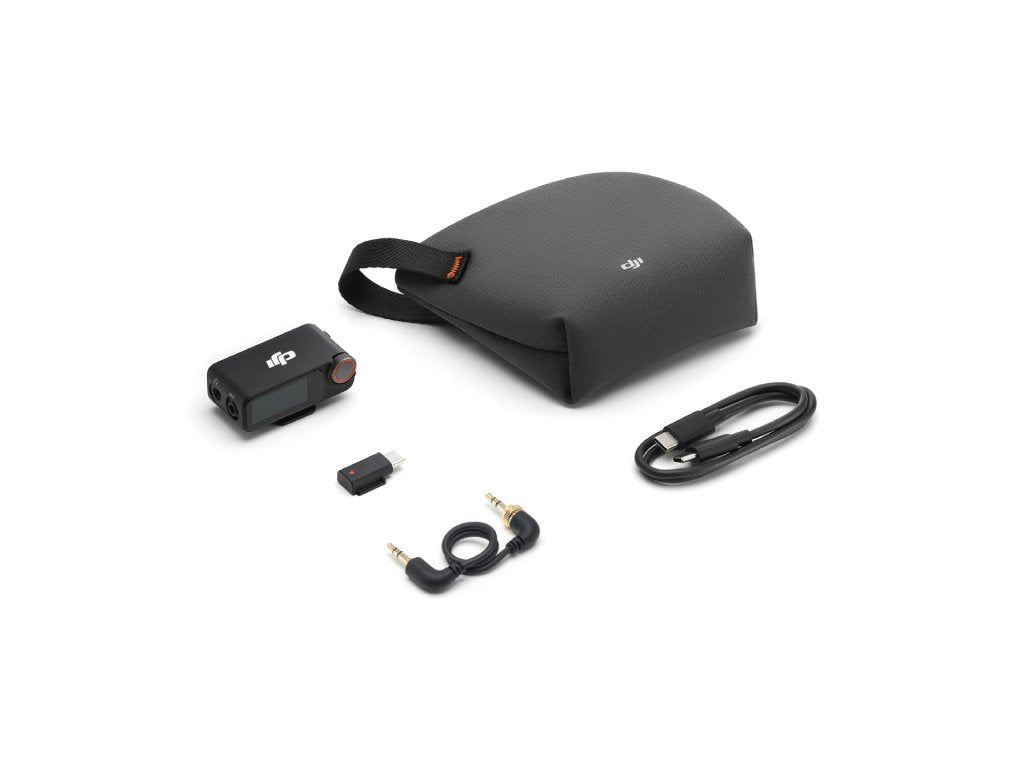 DJI Mic 3 Receiver, 4TX + 8RX Capability, Four-Channel Output