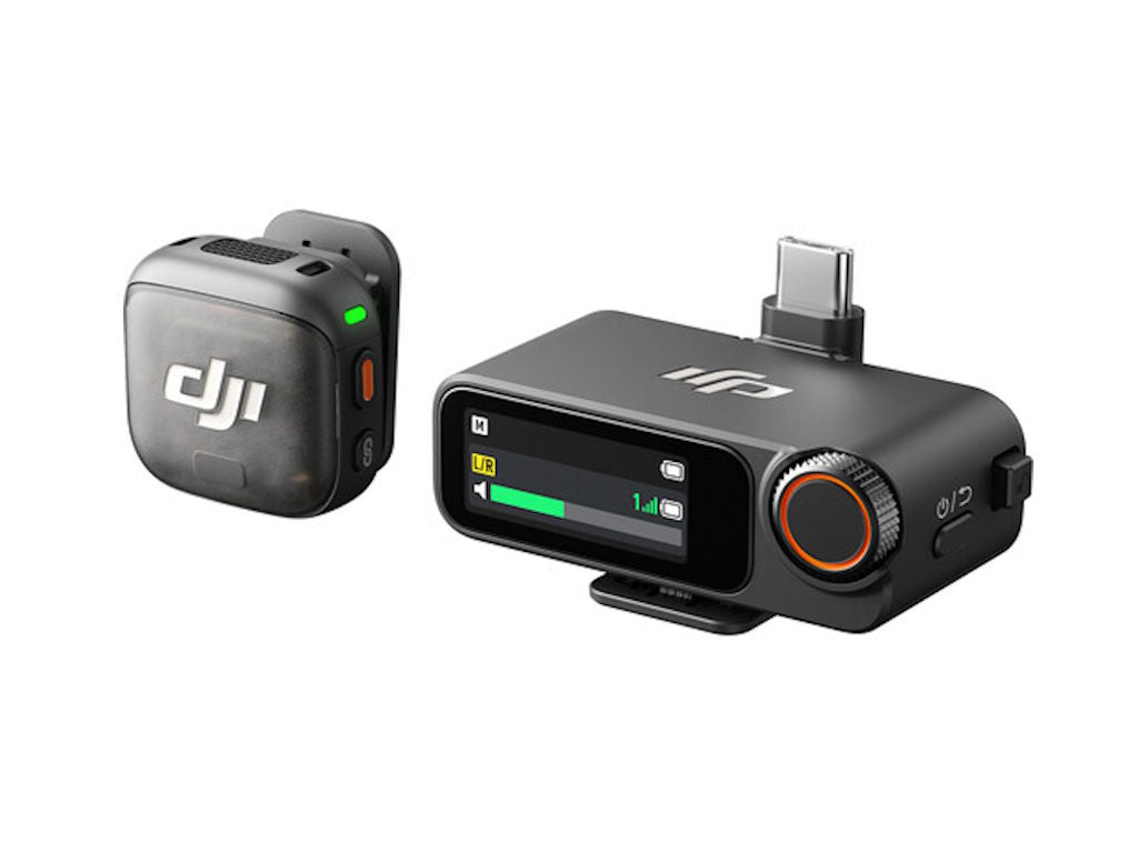 DJI Mic 3 (1 TX + 1 RX) - 1x DJI Mic 3 Transmitter + 1x DJI Mic 3 Receiver