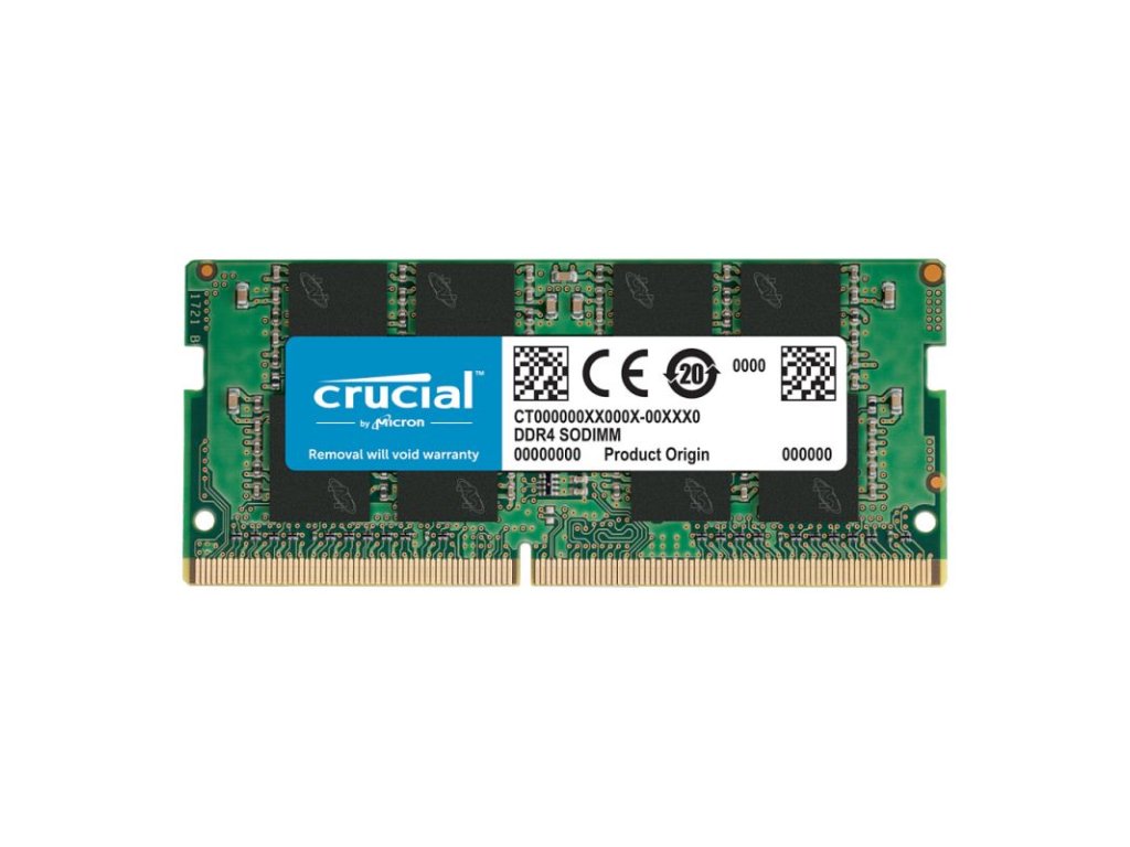 CRUCIAL SODIMM 8GB DDR4 3200 MHz, Laptop Memory, CL22, 1.2V, 260-Pin