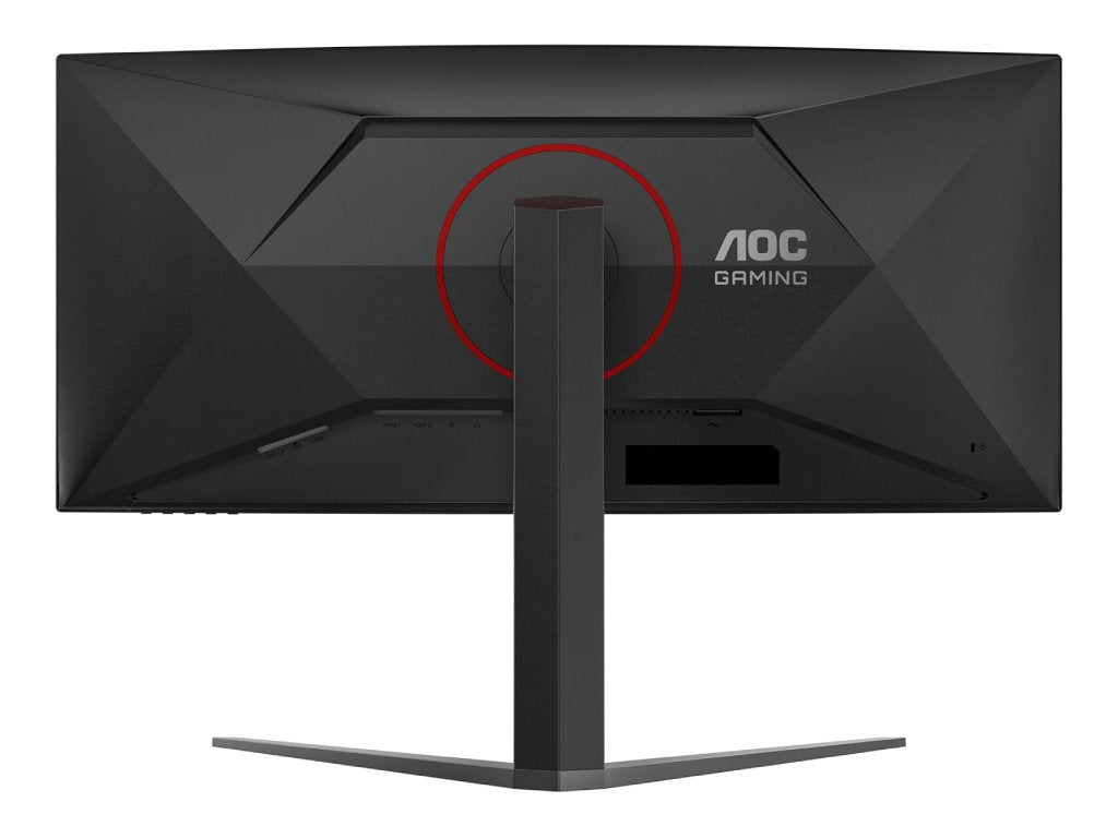 AOC Gaming Curved Monitor CU34G4, 34", WQHD 3440x1440, 180Hz, 1 ms, HDMI*2 - DP, HAS - Swivel - Tilt