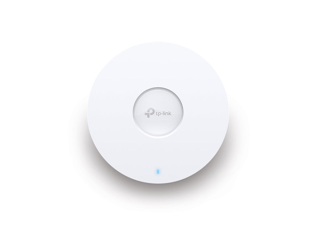 TP-LINK EAP620 HD AX1800 Ceiling Mount WiFi 6 Access Point, 802.3at PoE, 12 V - 1.5 A DC