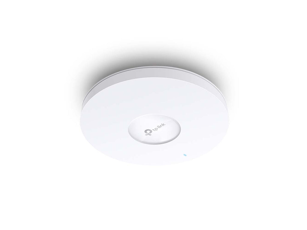 TP-LINK EAP620 HD AX1800 Ceiling Mount WiFi 6 Access Point, 802.3at PoE, 12 V - 1.5 A DC