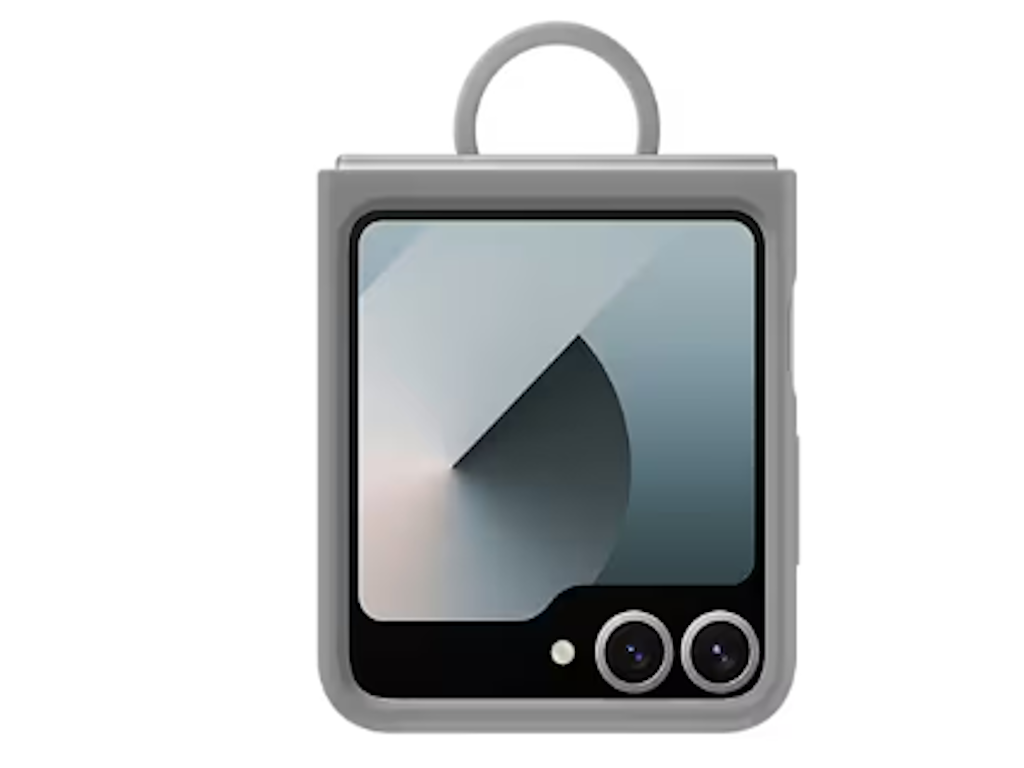 Samsung EF-PF741TJEGWW Silicone Case Flip6, Gray