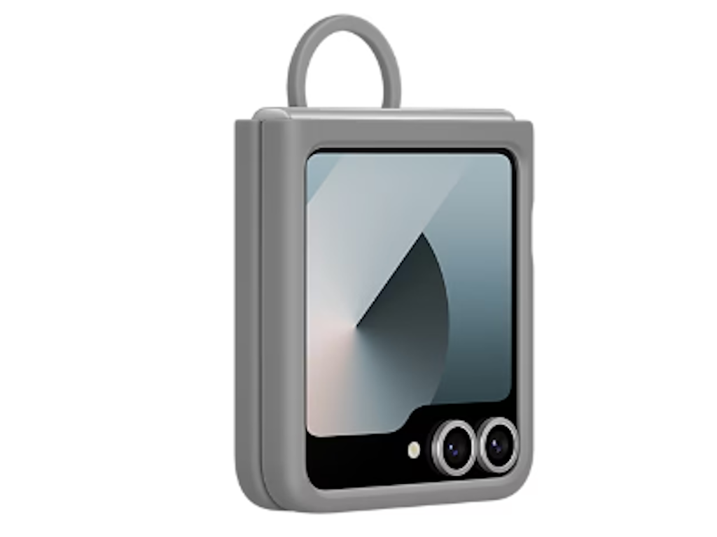 Samsung EF-PF741TJEGWW Silicone Case Flip6, Gray