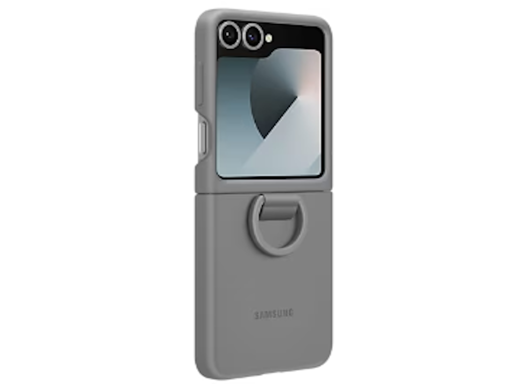 Samsung EF-PF741TJEGWW Silicone Case Flip6, Gray