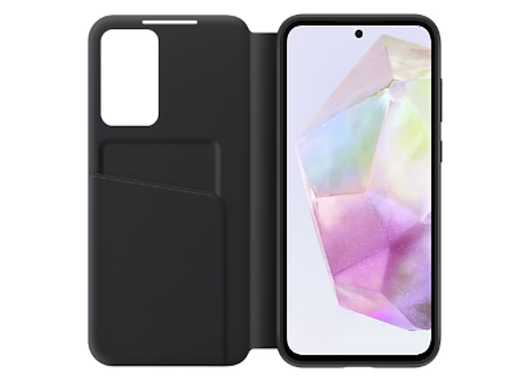 Samsung EF-ZA356CBEGWW Smart View Wallet Case A35 Black
