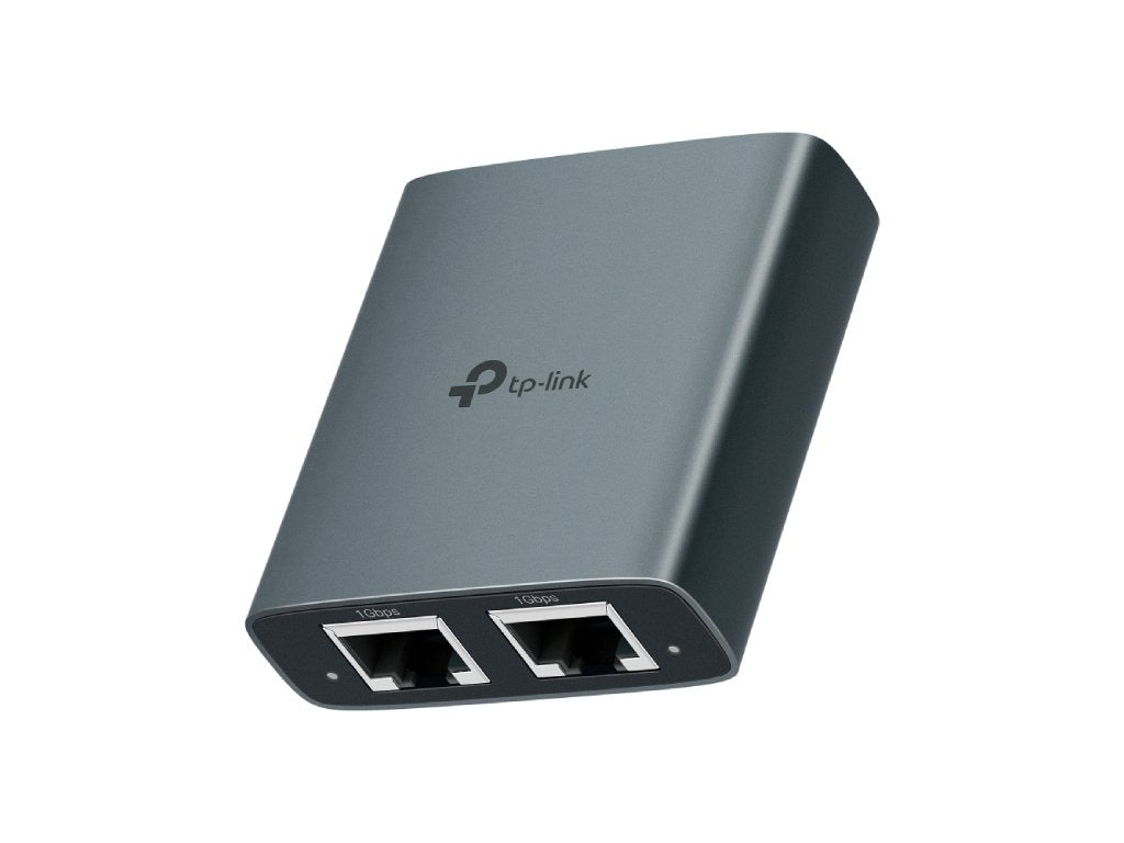 TP-LINK EH210 1 to 2 Gigabit Ethernet Splitter, Aluminum Alloy Case