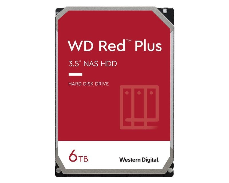 6TB 3.5 inča SATA III 256MB IntelliPower WD60EFPX Red Plus