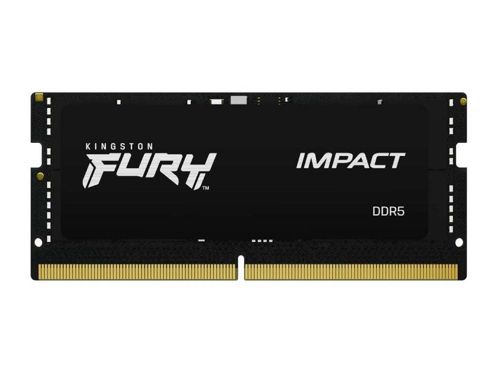KINGSTON SODIMM FURY IMPACT 16GB 5600MT - s DDR5 Black, CL40, 262-Pin, Notebook