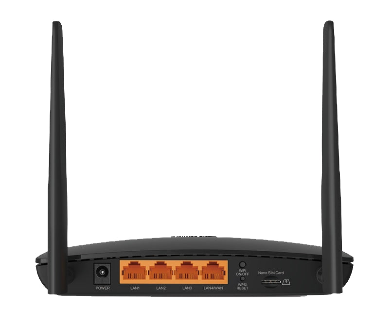 TL-MR6400 300Mbps Wireless N 3G - 4G LTE Ruter, 1x Micro SIM Card Slot