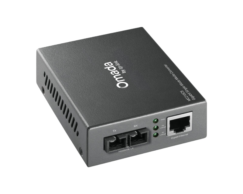 MC210CS Gigabit fiber single-mode konverter dometa do15km