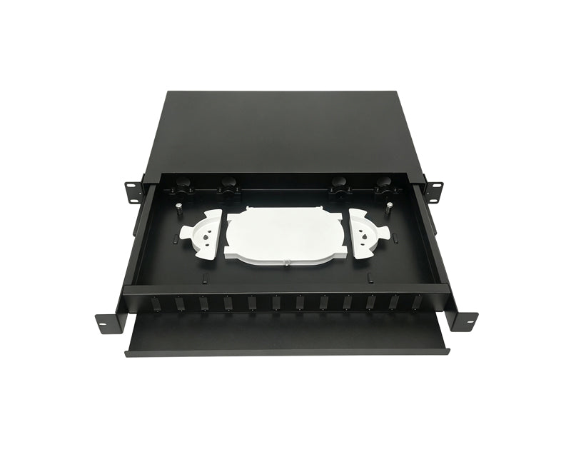 Fiber patch panel - 12-port - 1U - SC - DX