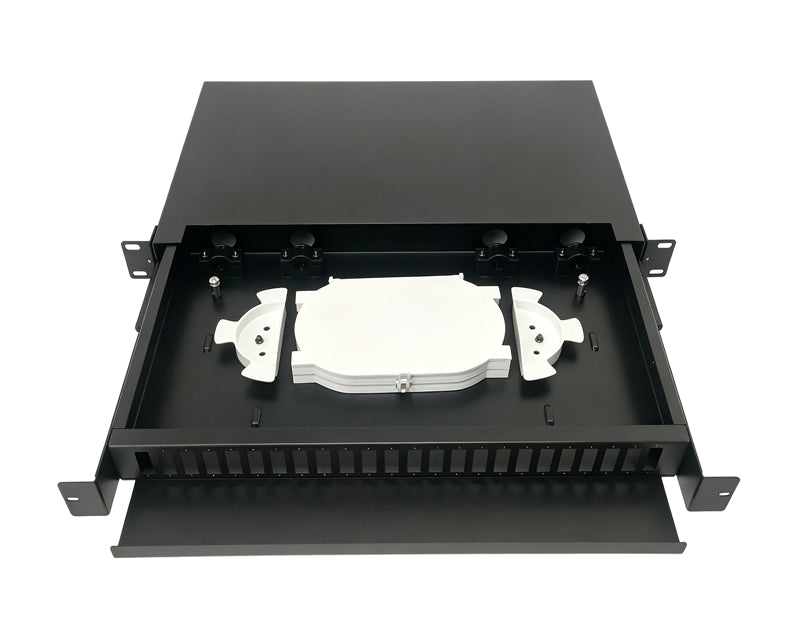 Fiber patch panel - 24-port - 1U - SC - DX