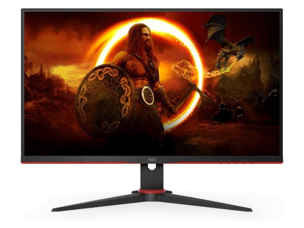 AOC Gaming Monitor Q27G2E, 27", QHD 2560x1440, 144Hz, 1 ms, DP - HDMI*2, Tilt, VESA 100 x 100