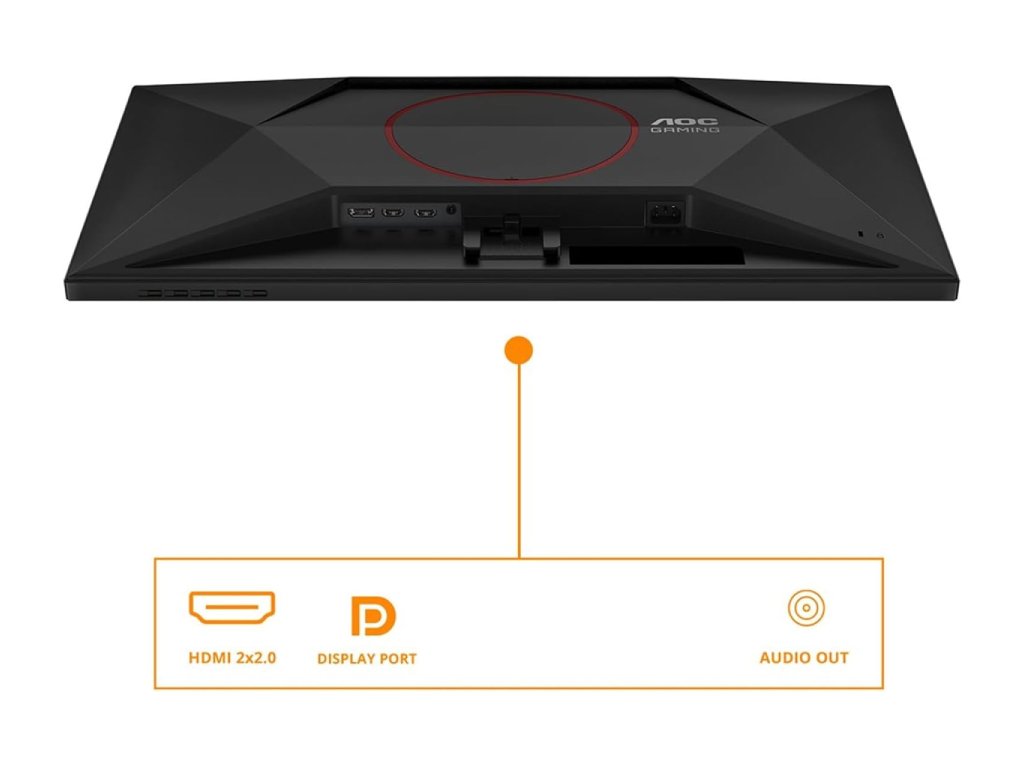AOC Gaming Monitor Q27G42XE, 27" QHD 2560x1440, 180Hz, 0.5 ms, 1000:1, DP - HDMI*2, Tilt, 2W x 2