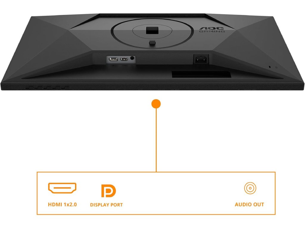 AOC QHD Gaming IPS Monitor Q27G4XF, 27", 2560x1440, 180Hz, 0.5 ms, DP - HDMI, HAS, Pivot,Swivel, HDR10