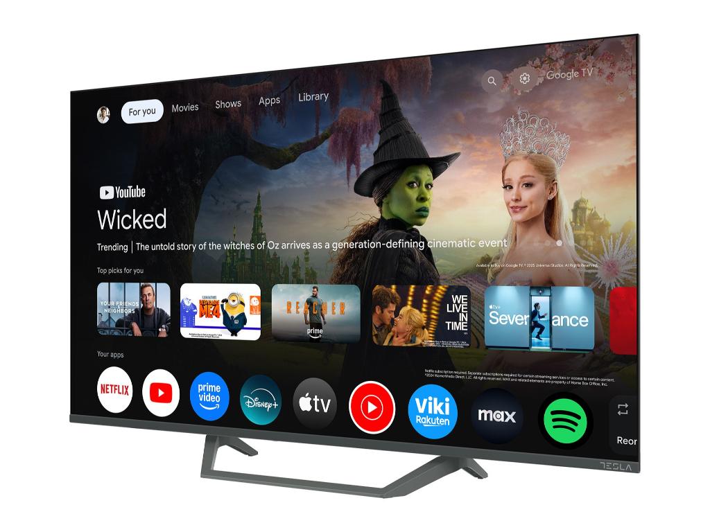 Tesla Q40E665GFS QLED TV 40" full HD, Google TV smart, DVB-T2 - C - S2
