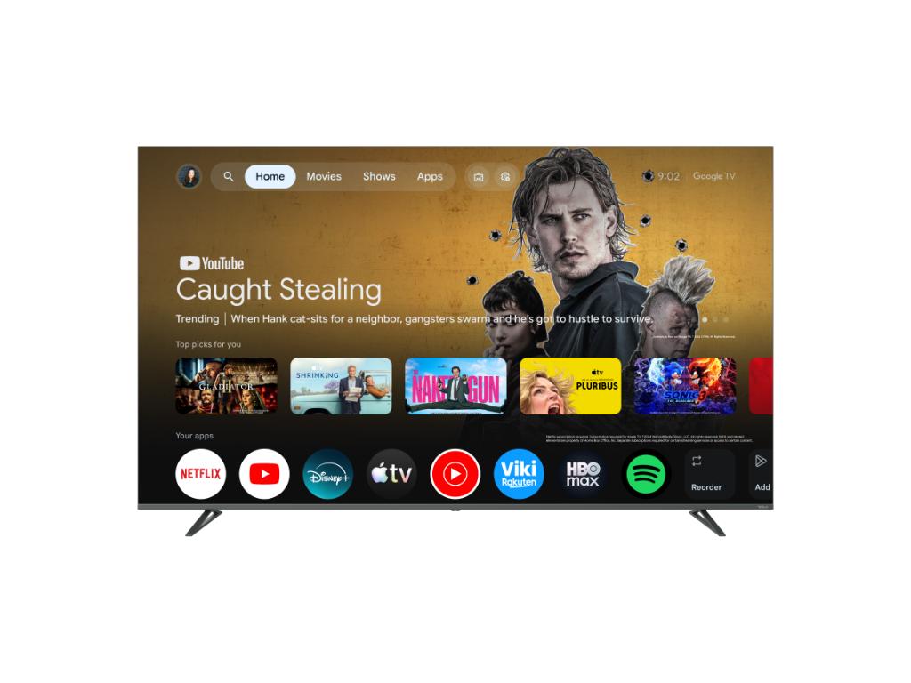 Tesla Q85E969GUS QLED TV 85" ultra HD, Google TV smart, frameless, DVB-T2 - C - S2