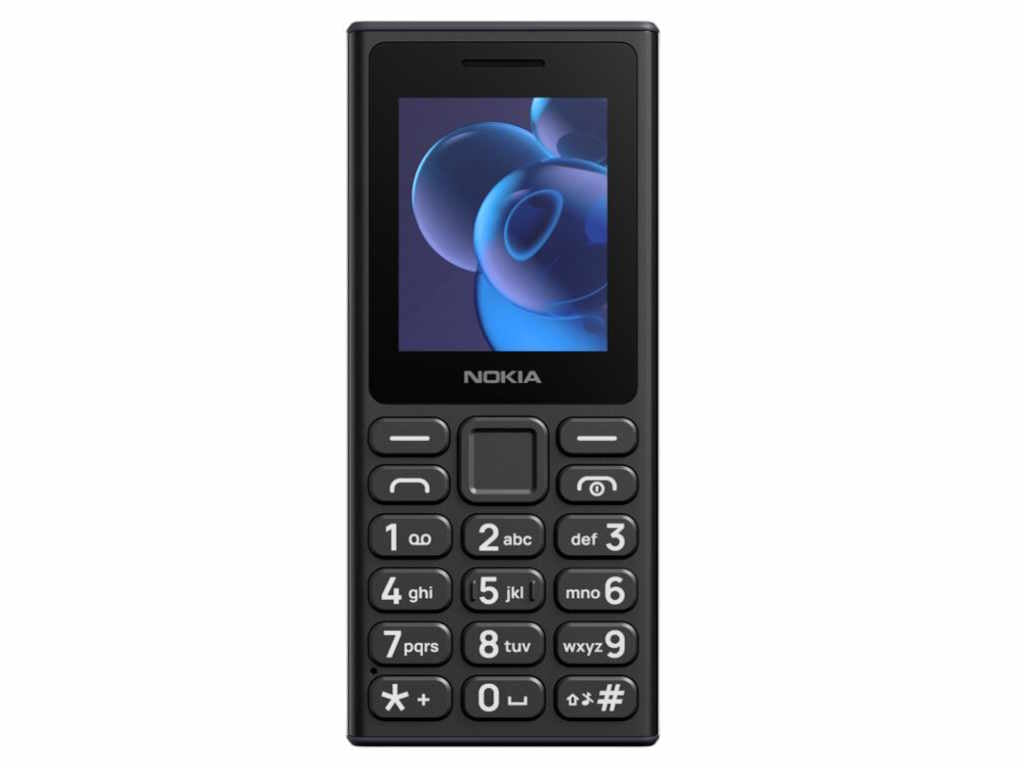 Nokia 110 DS black 2024 edition, type-C