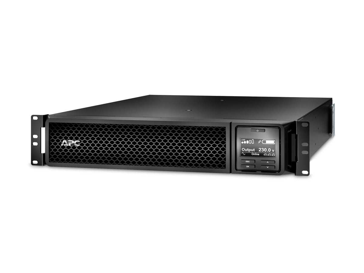 APC Smart-UPS On-Line, 3kVA, Rackmount 2U, 230V, 8x C13+2x C19 IEC outlets