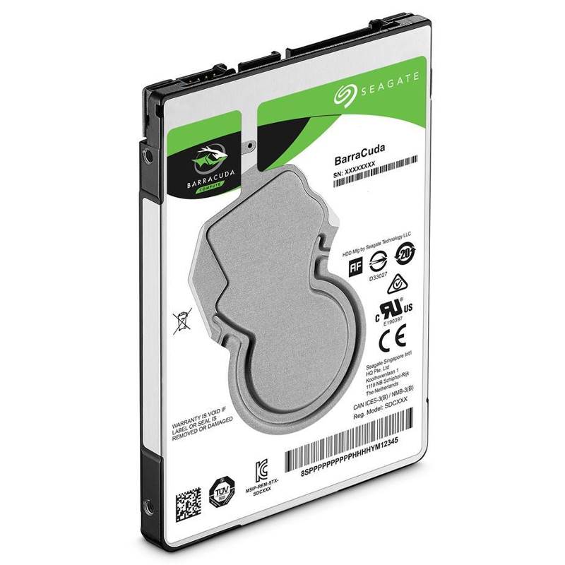 SEAGATE BarraCuda 2TB, 2.5", ST2000LM015, SATAIII, 128MB cache, 6Gb - s, 5400 rpm