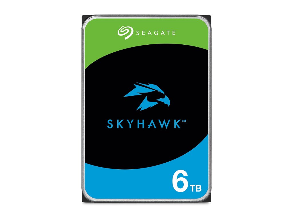 SEAGATE SkyHawk Surveillance 6TB, ST6000VX009, 256MB cache, SATA 6Gb - s, 5400 rpm, 180MB - s