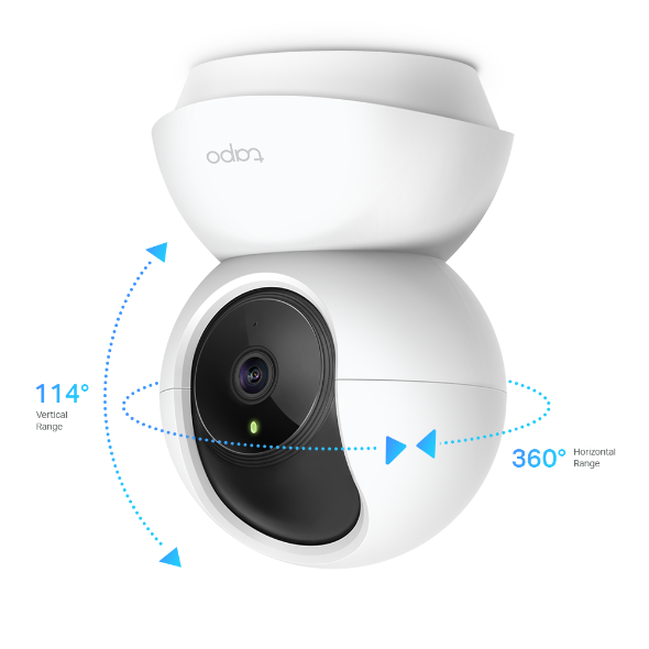 TP-LINK TAPO C200 Home Security Wi-Fi Camera, 1080p FHD,Motion Detection,Night Vision,Pan and Tilt