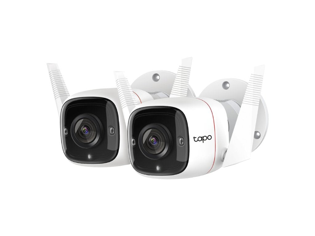 TP-LINK TAPO C310P2 (TAPO C310*2) Outdoor Security Wi-Fi Camera, 3MP, Ultra-High-Definition Video