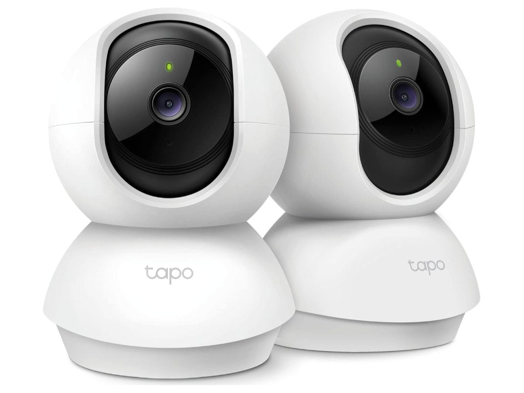TP-LINK TAPO C210P2 Indoor 2K Pan - Tilt - Zoom Security Camera Set with Advanced Night Vision