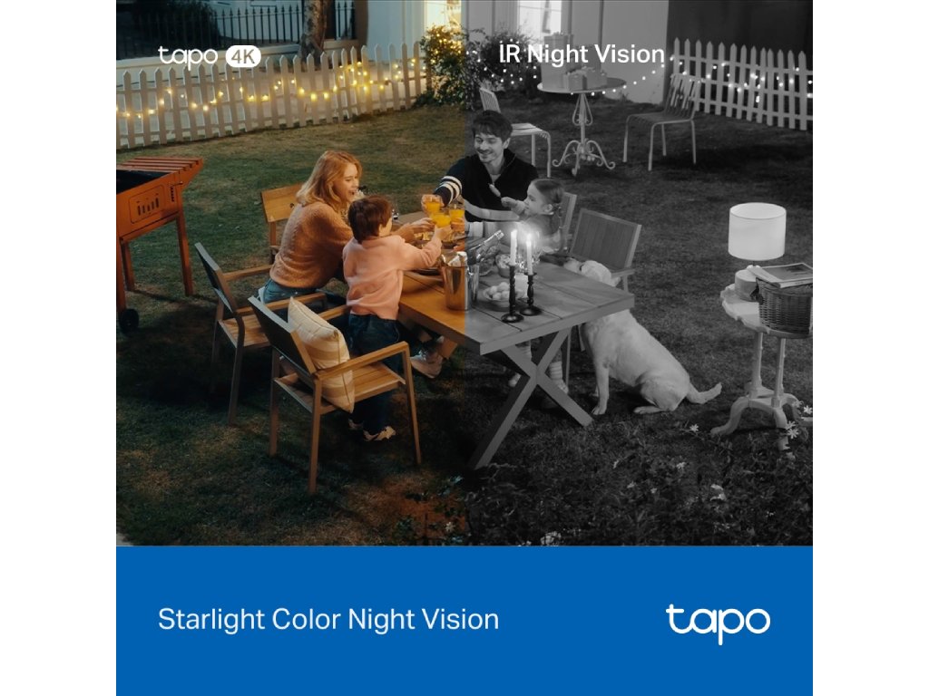 TP-LINK TAPO C660 KIT Ultra 4K Solar-Powered Pan - Tilt Security Camera Kit, 360 AI Tracking