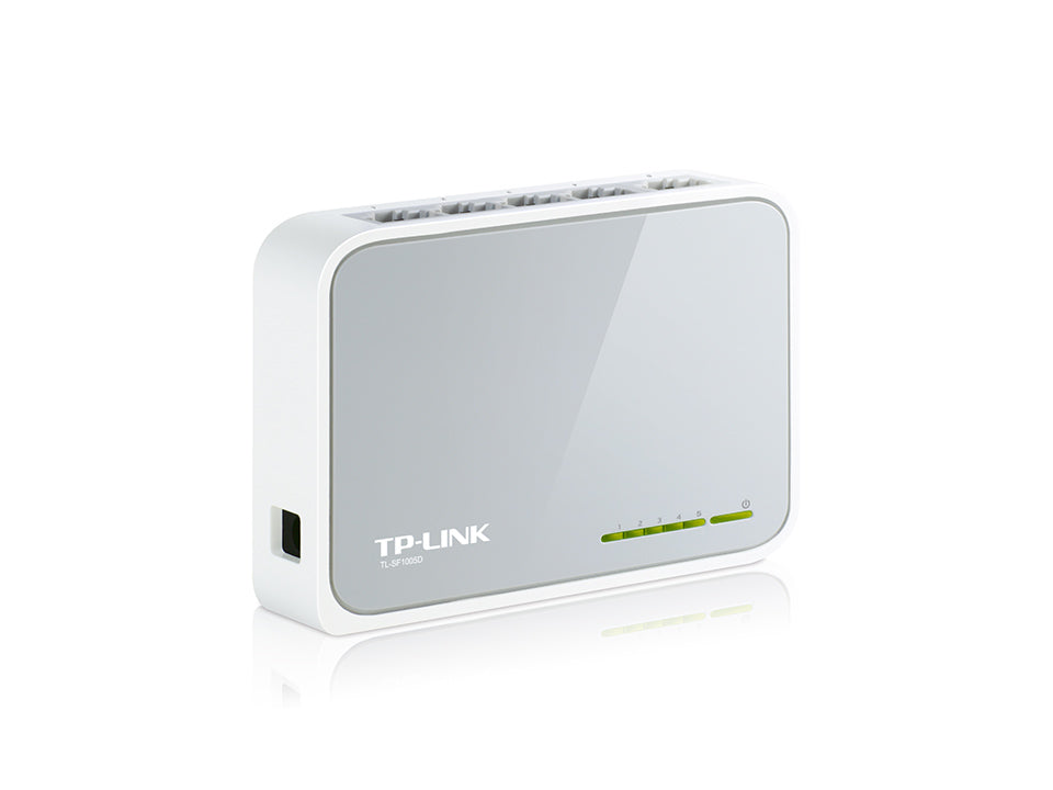 TP-LINK 5-Port 10 - 100Mbps Desktop Switch, TL-SF1005D